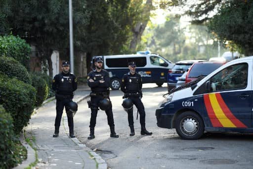 Madrid: Ukraine embassy guard 'lightly' injured while opening letter bomb