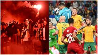 FIFA WC: Australian fans go berserk as Socceroos seal a spot in Round of 16 with Denmark win - Watch