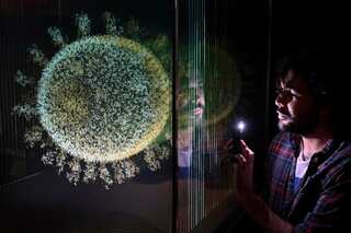 Crabs, T-shirt, mugs and tea cups: UK show lifts the lid on Covid vaccine race