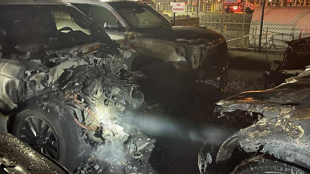 Controversy theories erupt after cars used by Joe Biden and his Secret service in Nantucket catch fire