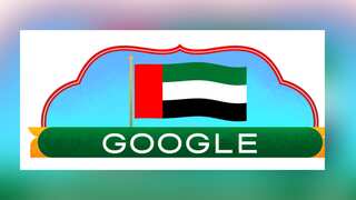 Google Doodle marks 51st UAE National Day 2022, fireworks in colours of UAE flag sparks off the website