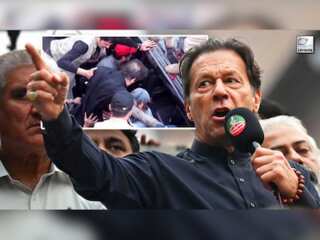 Watch: Former Pakistan PM Imran Khan shot in the leg during his long march