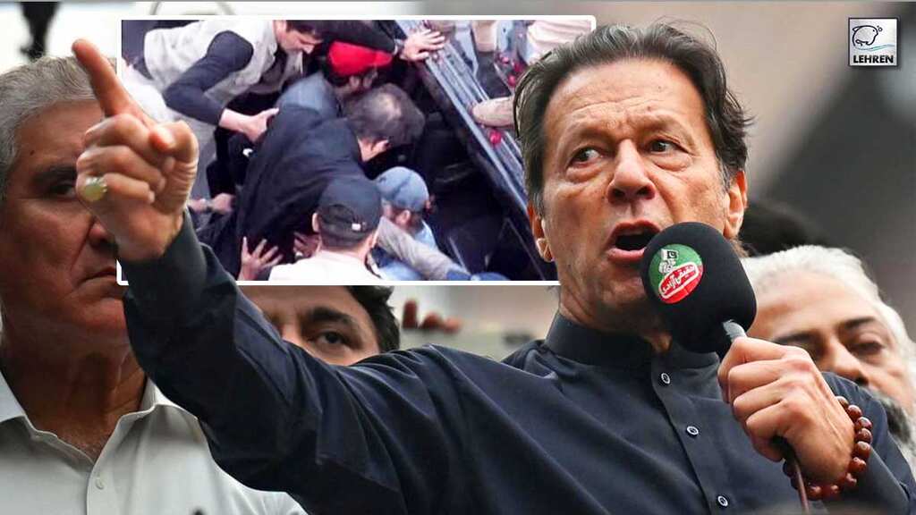 Watch: Former Pakistan PM Imran Khan shot in the leg during his long march