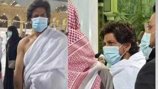 Shah Rukh Khan performs Umrah after wrapping 'Dunki' in Saudi Arabia. See photos, video