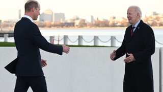 Prince William met with Biden in Boston. Guess what they talked about!