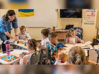 War in Ukraine: Kyiv schools adapt to survive under Russian bombardment
