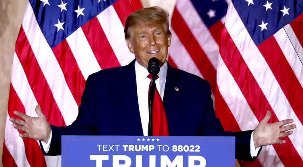 Trump appeals to terminate Constitution, make him president