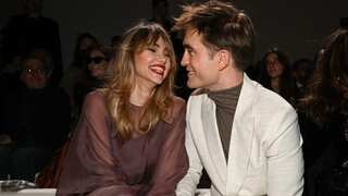 Robert Pattinson and Suki Waterhouse make rare red carpet appearance at Dior fall 2023 menswear show