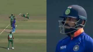 WATCH | Stunned Virat Kohli walks off after Bangladesh skipper Litton Das takes a brilliant catch