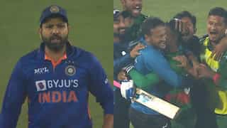 India choke in the first ODI as Bangladesh pull off a famous victory