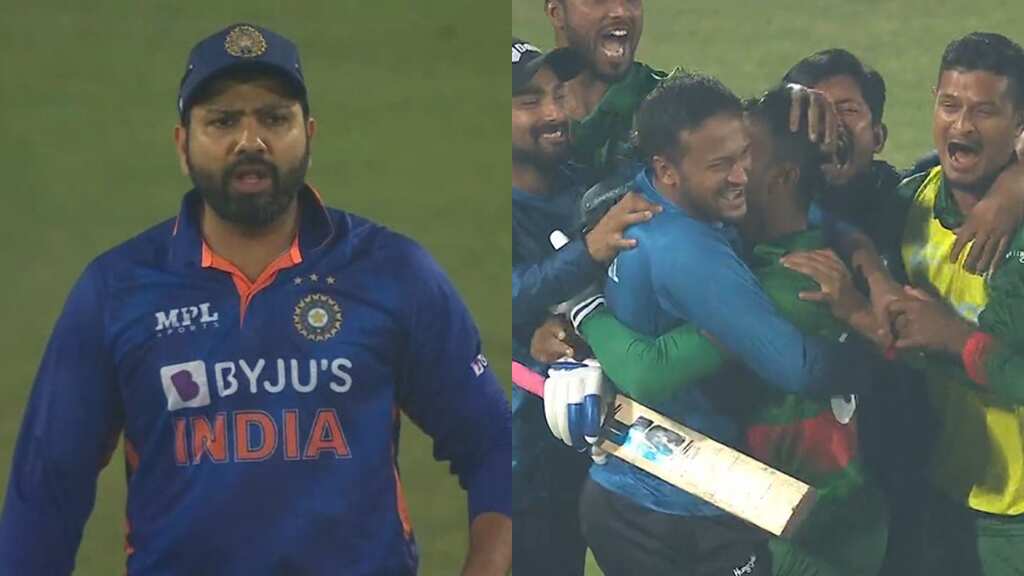 India choke in the first ODI as Bangladesh pull off a famous victory