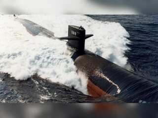 US docks nuclear powered submarine in Indian Ocean