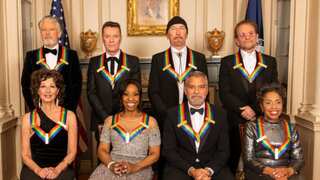 Biden honours Gladys Knight, George Clooney, U2 at Kennedy Center 