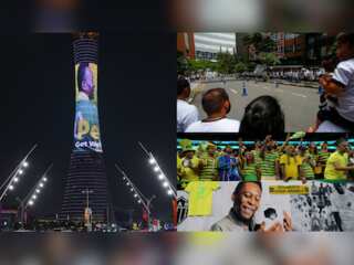 In pics | Fans pray for Pele's health as daughter says he was never on end-of-life care