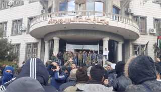 Syria: 2 dead as protesters clash with police, storm governor's office in Sweida