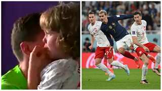 WATCH: Poland goalkeeper Wojciech Szczesny consoles son Liam in heartwarming video after FIFA WC exit