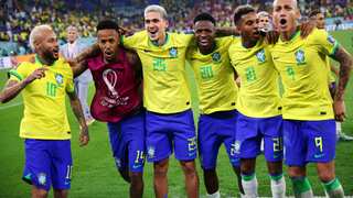 Imperious Brazil smash Koreans 4-1 to reach quarters