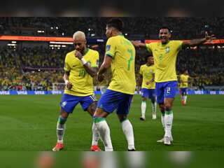 Brazil beats South Korea 4-1 to storm into quarter-finals