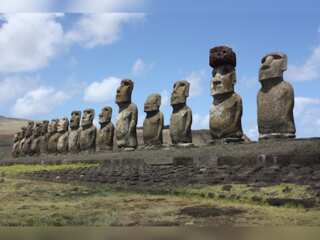 Charred Moai statues are a symbol of growing tensions | International News