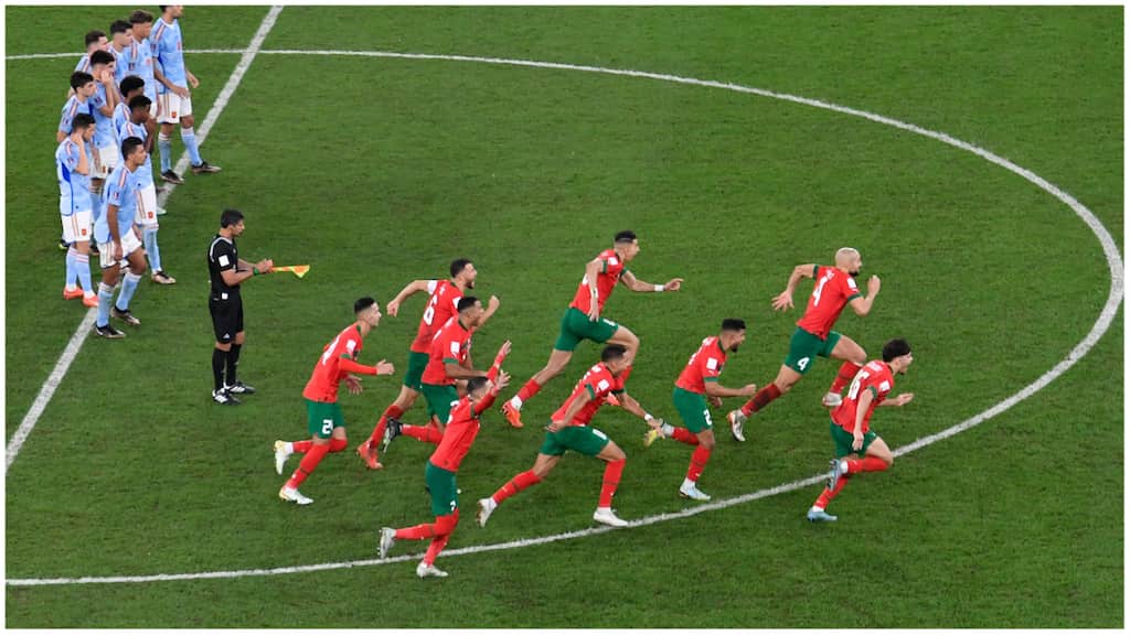 History created! Morocco becomes fourth African nation to enter FIFA World Cup QFs after stunning Spain