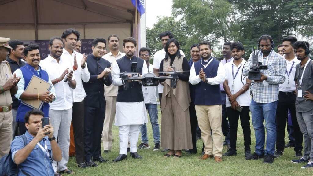 India will require 100,000 drone pilots by 2024, says I&B Minister Anurag Thakur 