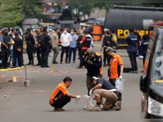 Suicide bombing at Indonesian police station kills two, several injured