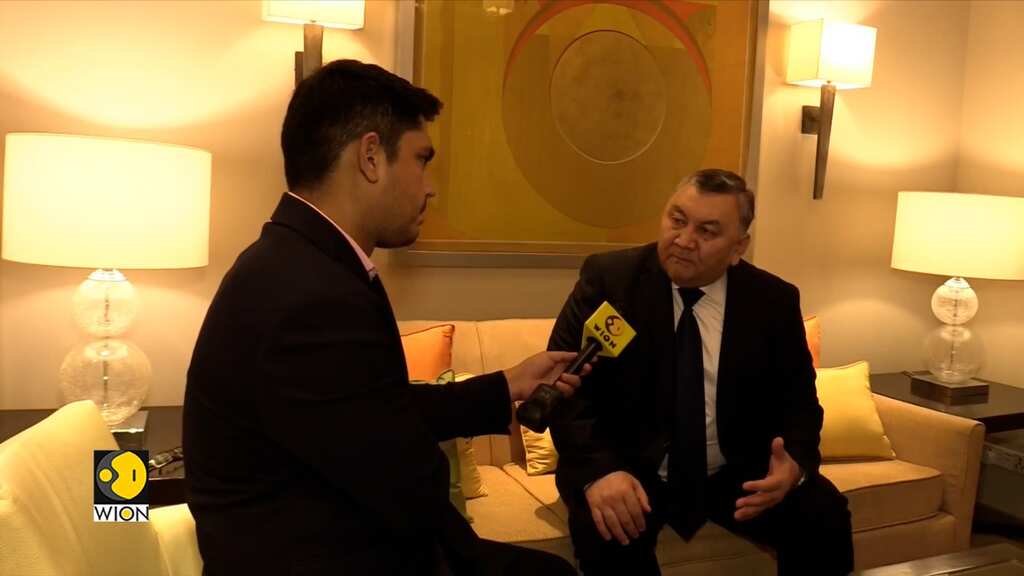 WION's Sidhant Sibal holds talk with Secy of the Security Council of Kyrgystan on regional security