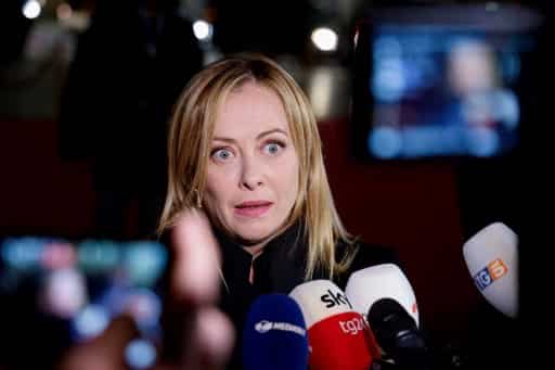 Giorgia Meloni and her daughter receive online death threats over government policy