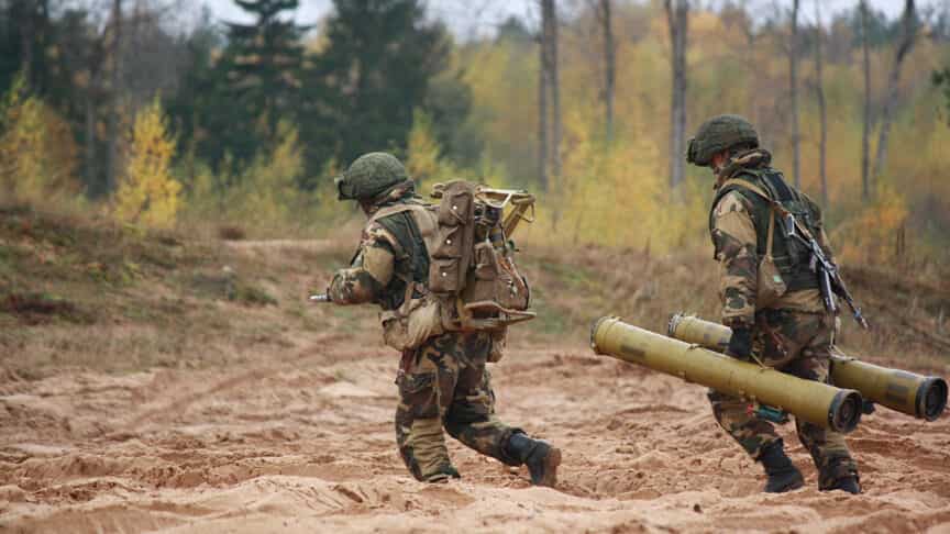 Russian Training Russia releases footage showing Moscow's forces training at a facility ...