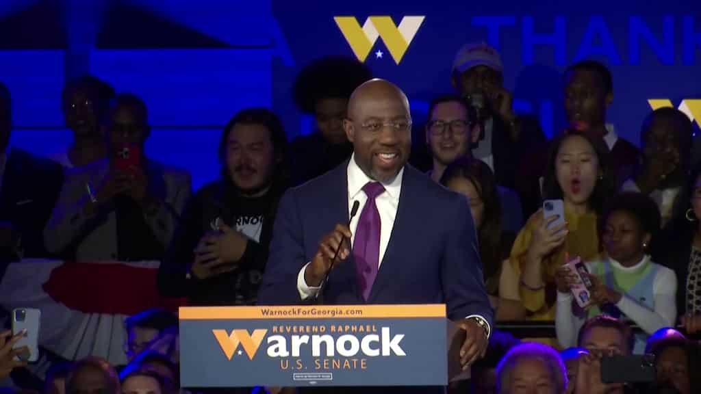 Democrat Raphael Warnock wins Georgia election runoff