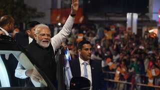 BJP sweeps Gujarat in historic victory, wins 85% seats; dented by AAP, Cong puts up it worst show