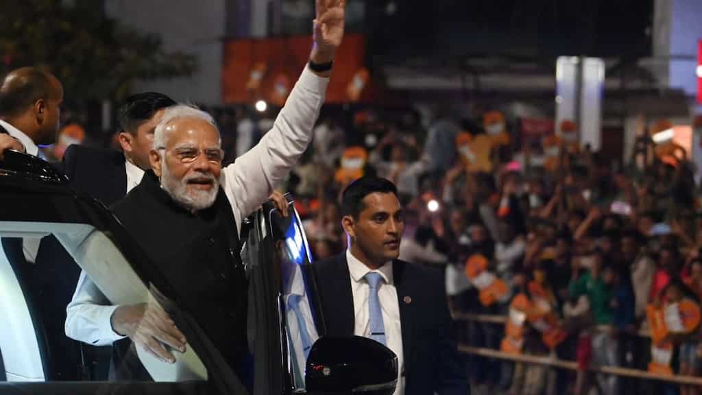 BJP sweeps Gujarat in historic victory, wins 85% seats; dented by AAP, Cong puts up it worst show