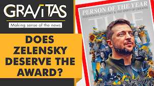 Gravitas: TIME names Ukraine's Volodymyr Zelensky 'Person of the Year'