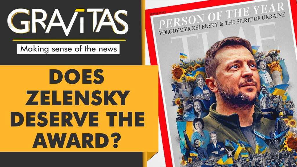 Gravitas: TIME names Ukraine's Volodymyr Zelensky 'Person of the Year'