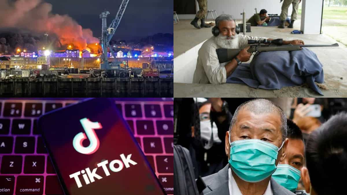 Top 10 world news: Jersey explosion, Taiwan mulls banning TikTok, Jimmy Lai jailed for five years, and more