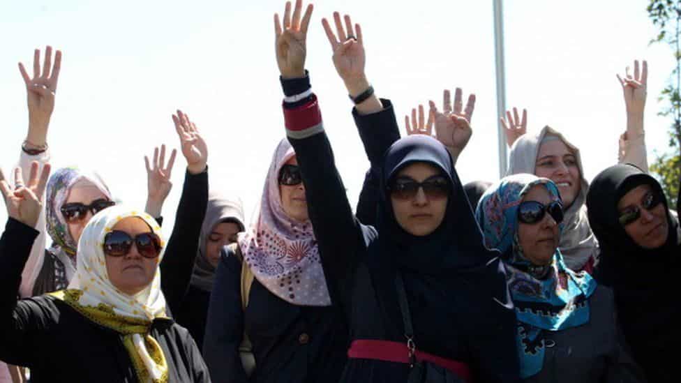 Turkey: Headscarf debate reaches Parliament; Turkish feminists condemn Erdogan's move
