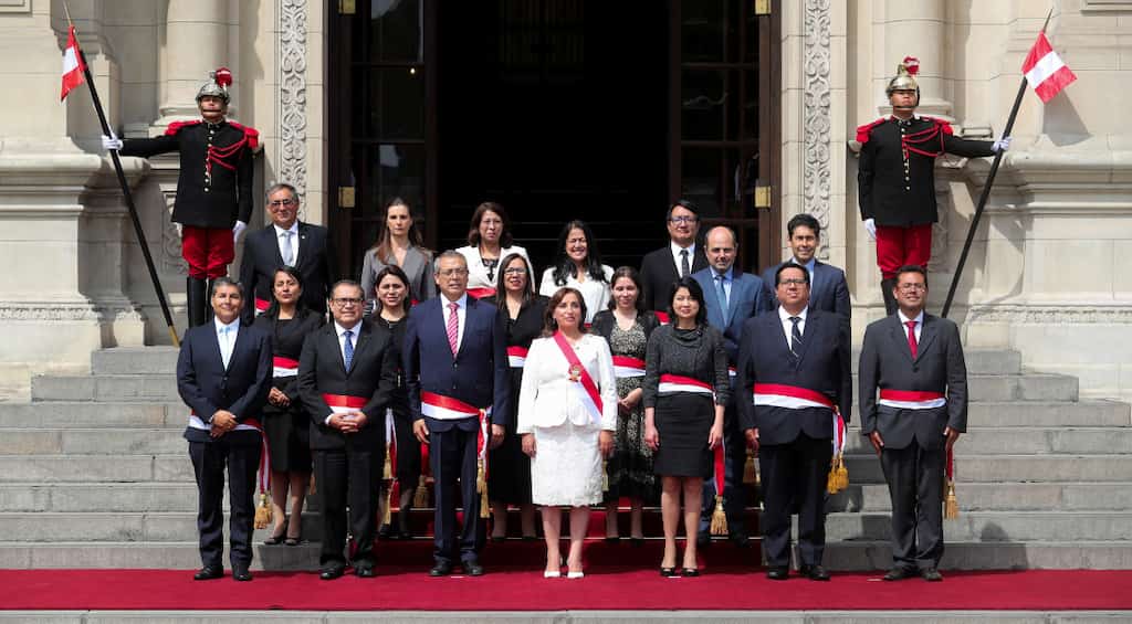 Peru's President Boluarte names cabinet, makes ministers take pledge against corruption