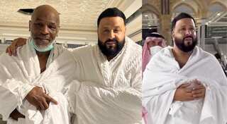 Mike Tyson and DJ Khaled perform Umrah, rapper shares emotional video