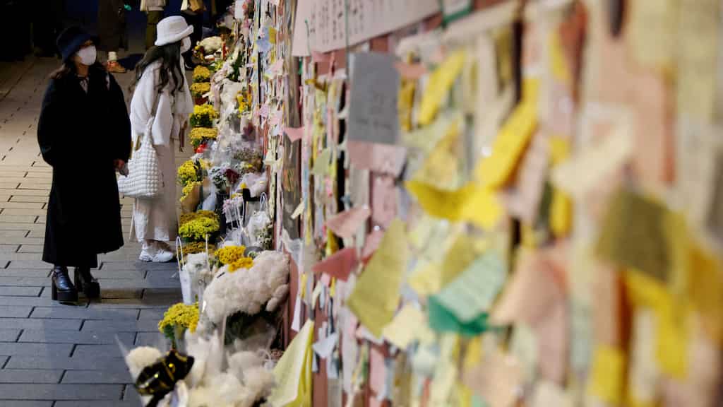 Halloween crowd crush: South Korean parliament passes no-confidence motion against interior minister