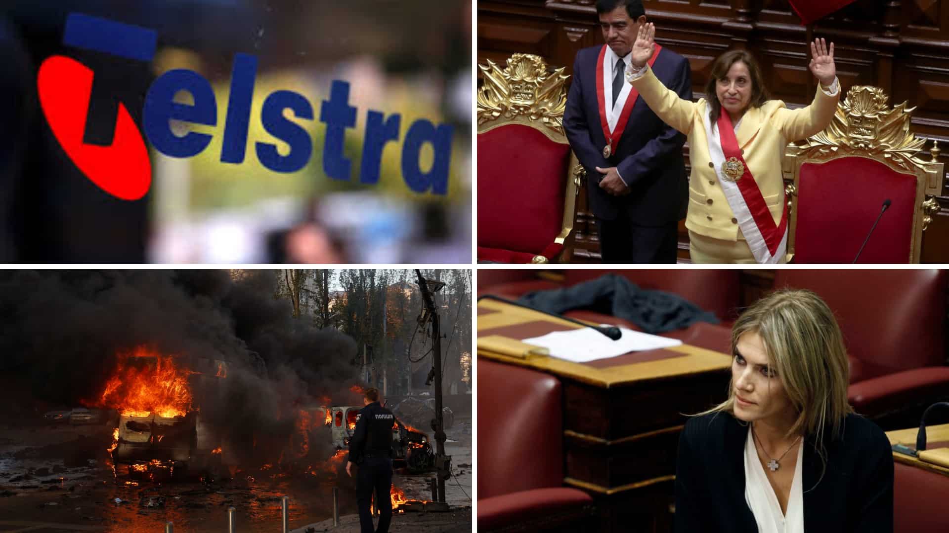 Top 10 world news: Missiles strike Russian-occupied regions, Peru's president names cabinet, & more Top 10 world news: Missiles strike Russian-occupied regions, Peru's president names cabinet, & more