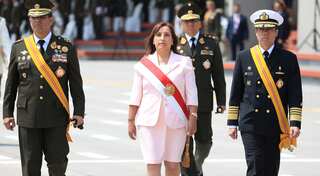 Under pressure, new Peru Prez Boluarte moving up general elections to Apr  2024