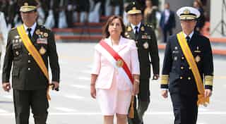 Under pressure, new Peru Prez Boluarte moving up general elections to Apr  2024