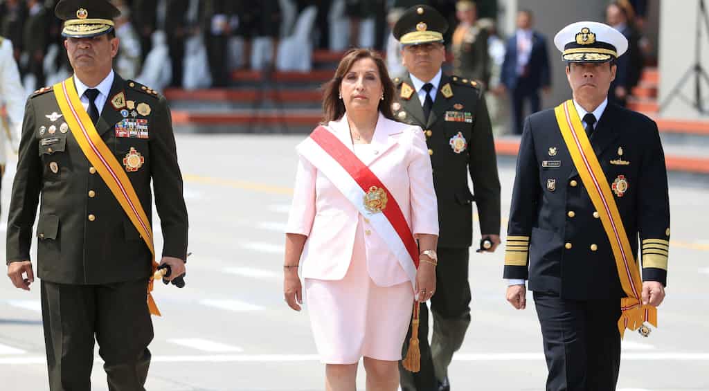 Under pressure, new Peru Prez Boluarte moving up general elections to Apr  2024