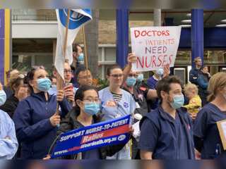 Britain braces for winter of strike action as nurses walk out