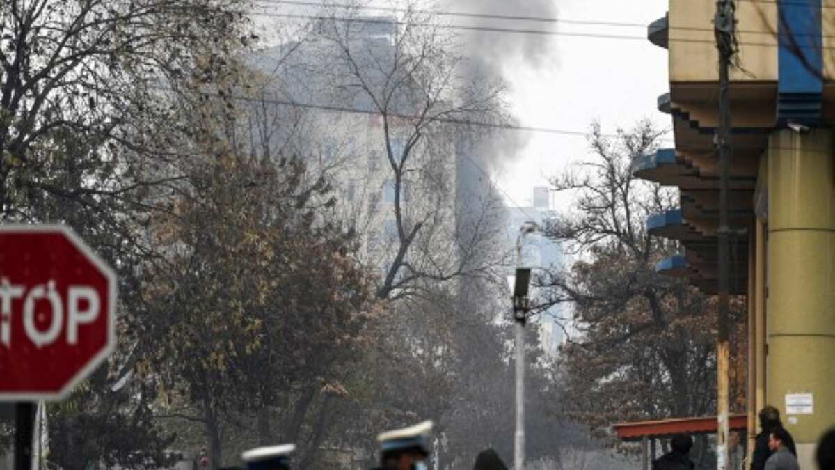 Kabul: Attackers killed after blast and gunfire near building housing Chinese nationals Kabul: Attackers killed after blast and gunfire near building housing Chinese nationals