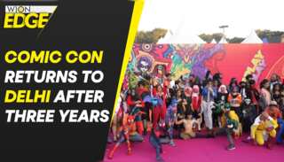 Indian cosplayers and comic book fans flock to New Delhi's Comic Con