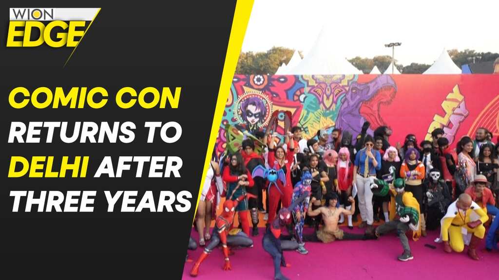 Indian cosplayers and comic book fans flock to New Delhi's Comic Con