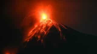 WATCH: One of the most active volcanoes in Central America erupts, spews lava and ash