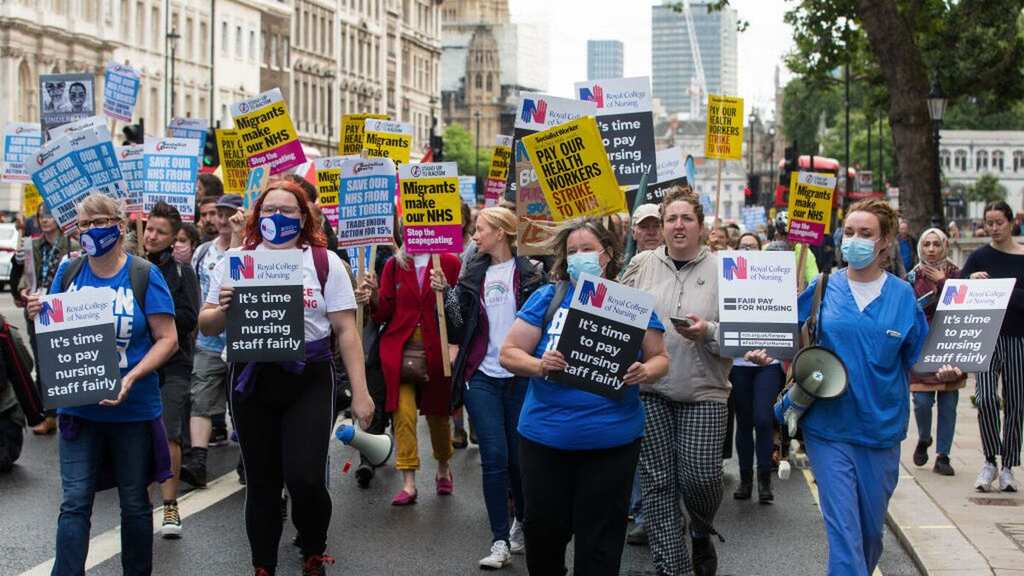 UK ministers hold emergency Cobra meeting amid strike chaos