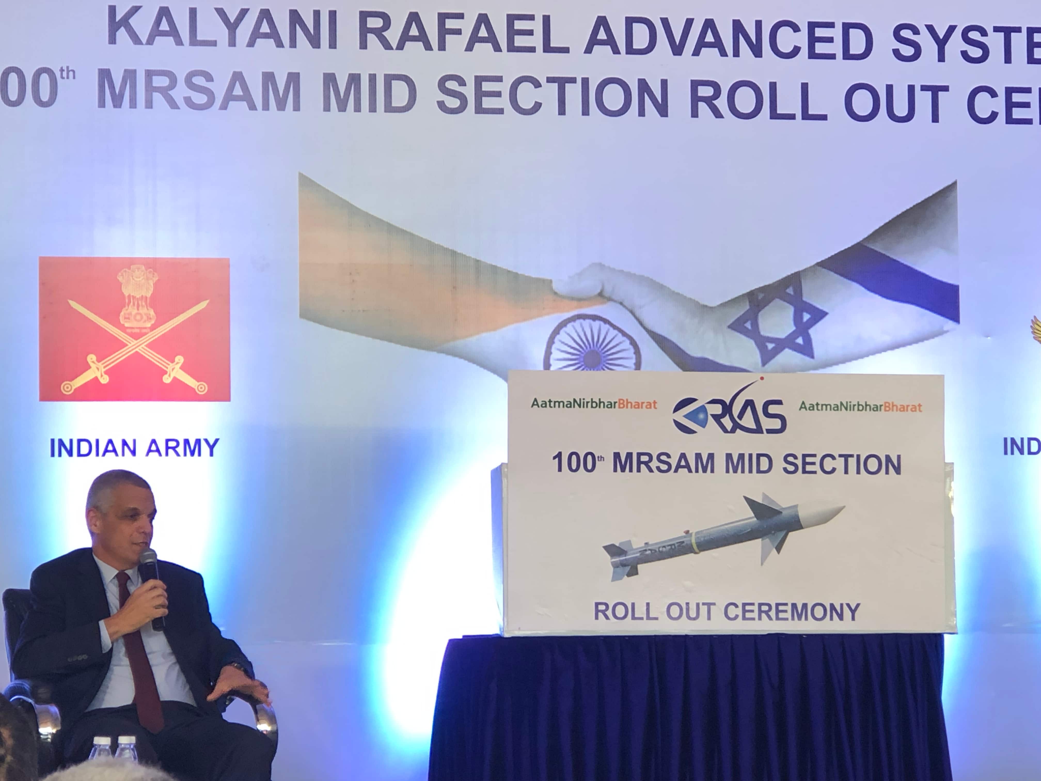 Our vision is not just Make-in-India, but to export missiles from India: Rafael CEO Our vision is not just Make-in-India, but to export missiles from India: Rafael CEO
